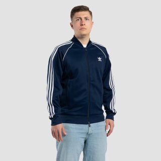 SST Track Top - navy blau/wei&szlig;