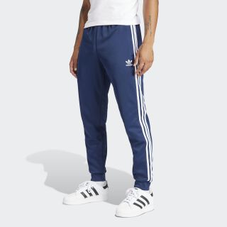 adidas Originals SST Jogginghose navy blau weiB CasualCouture.d