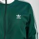 Beckenbauer Track Top - dunkelgr&uuml;n/wei&szlig;