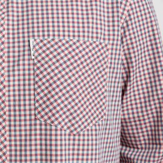 Gingham Hemd - rot