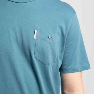 Pocket T-Shirt - blau