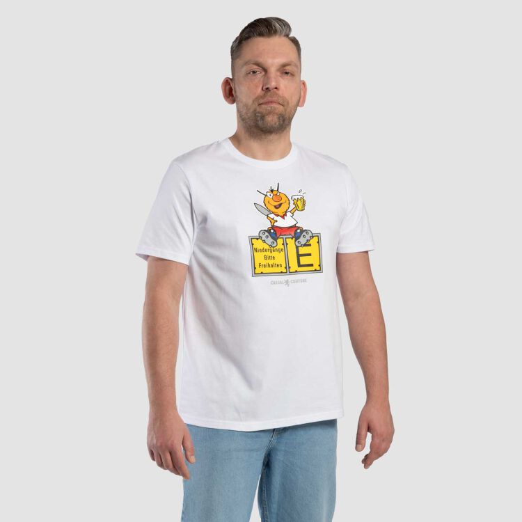 Block E T-Shirt - weiß