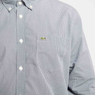 Gingham Hemd - navy blau/wei&szlig;