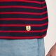 Hoedic T-Shirt - navy blau/rot