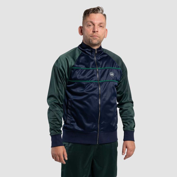 Baseline Track Top - navy blau/grün