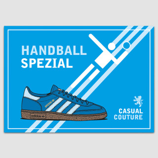 Handball Spezial - grau/wei&szlig;