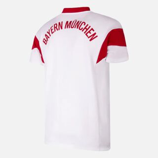 FC Bayern München 1987-88 Retro Trikot - weiß