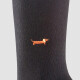 Brit Style Socken - 40-46 - schwarz