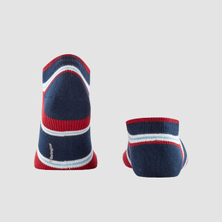 Rowing Club Sneaker Socken - 40-46 - navy blau/rot