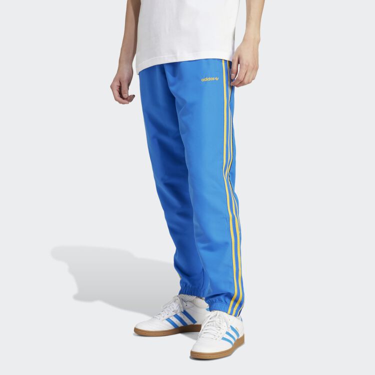 adidas Originals Woven Jogginghose blau gelb CasualCouture