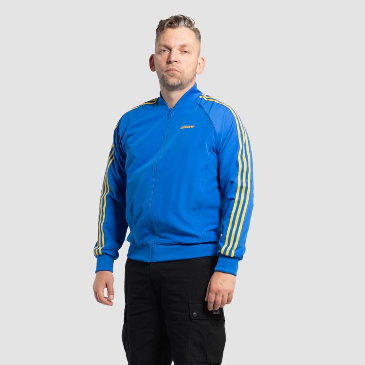 adidas Originals SST Track Top blau gelb CasualCouture