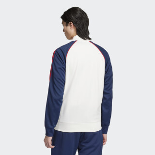 SST Track Top - weiß/navy blau