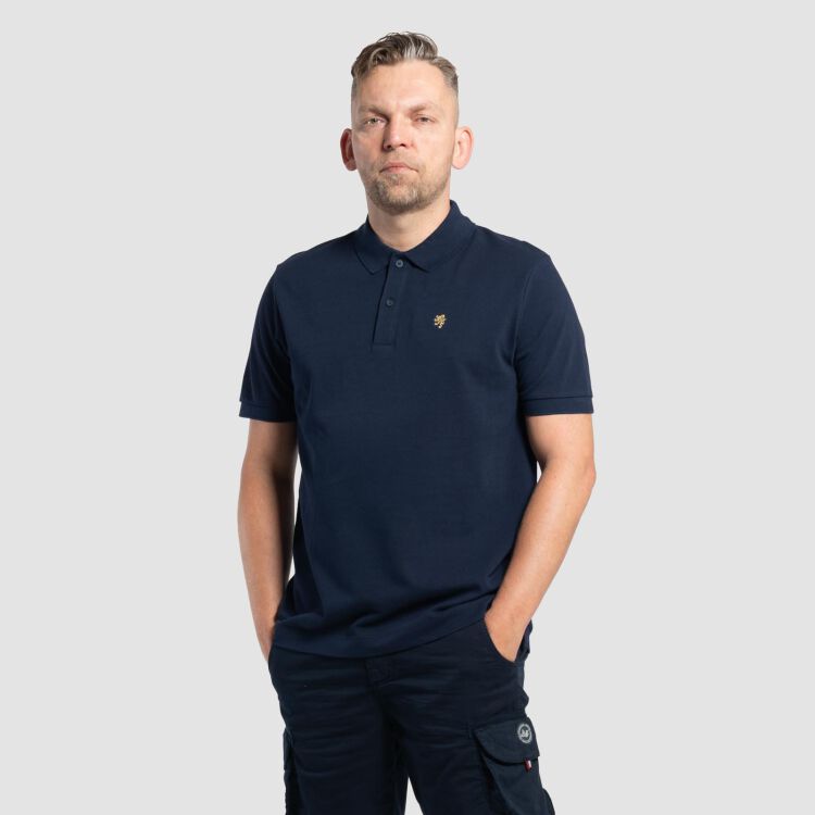 The Piquè Polo - navy blau