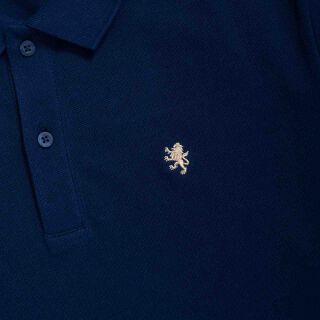 The Piqu&egrave; Polo - navy blau