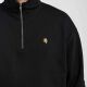 The Terry 1/4 Zip - schwarz