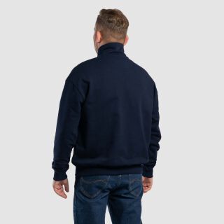 The Terry 1/4 Zip - navy blau