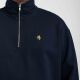 The Terry 1/4 Zip - navy blau