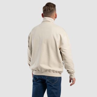 The Terry 1/4 Zip - beige