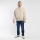 The Terry 1/4 Zip - beige