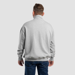 The Terry 1/4 Zip - hellgrau