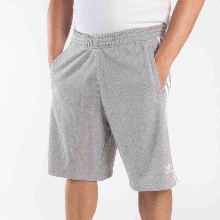 3-Stripes Shorts - grau/weiß