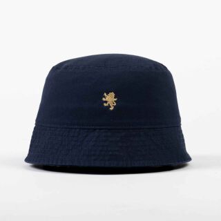 The Bucket Hat - navy blau/gold