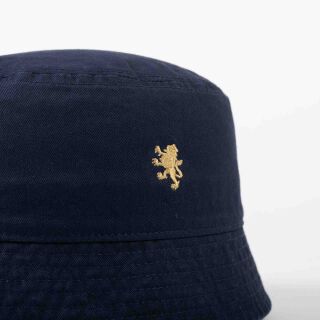 The Bucket Hat - navy blau/gold