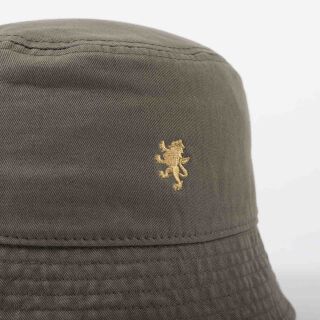 The Bucket Hat - olive grün/gold