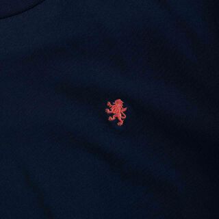 The T-Shirt - navy blau/weinrot