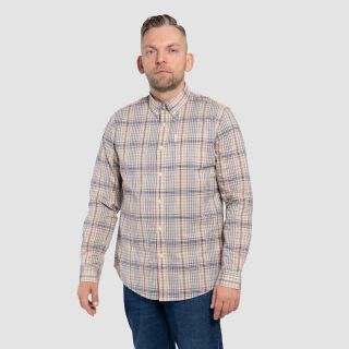 Multicolour Check Hemd - beige