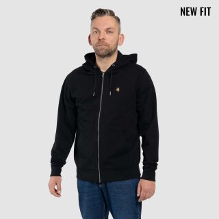 The Zip-Hoodie v2 - schwarz