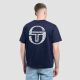 Vines T-Shirt - navy blau