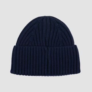 Monk Beanie - navy blau