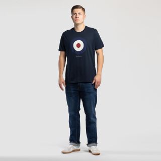 Target T-Shirt - navy blau