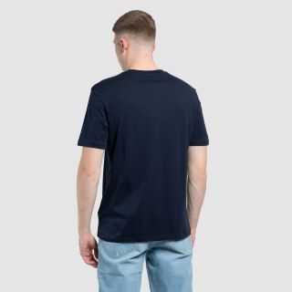 Signature T-Shirt - navy blau