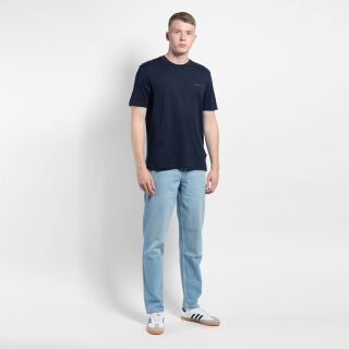 Signature T-Shirt - navy blau