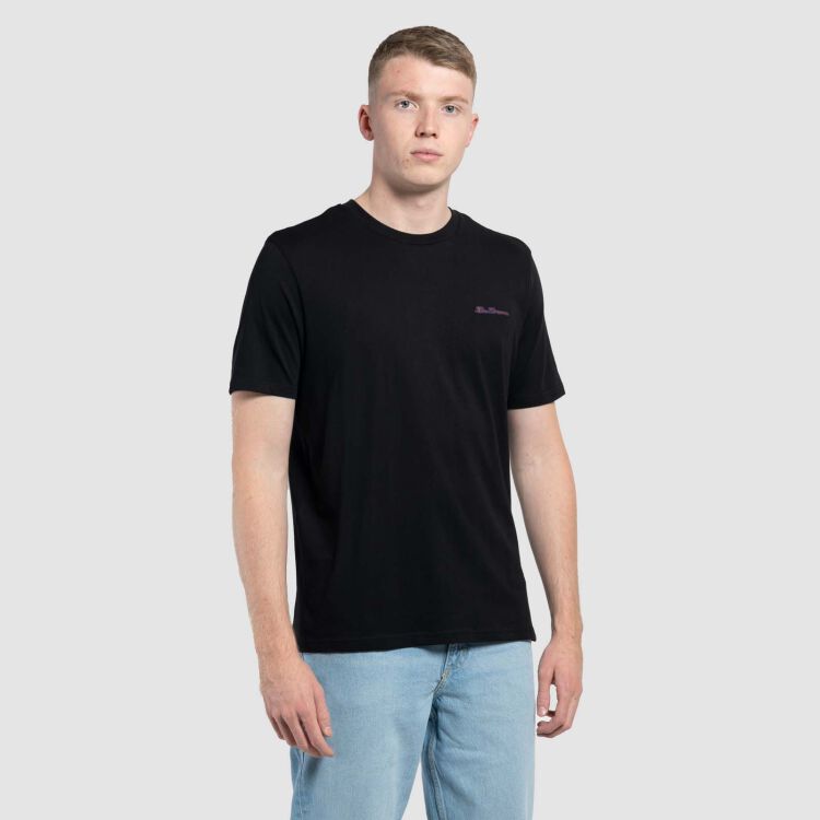 Signature T-Shirt - schwarz