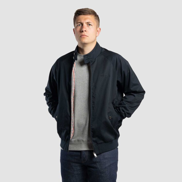 Harrington Jacke - navy blau