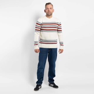 Fairisle Wollpullover - beige