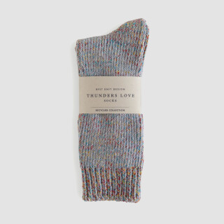 Recycled Collection True Rainbow Socken - blau/rot/gelb - 39-45