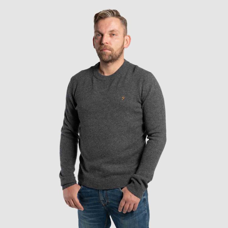 Birchall Sweatshirt - grau meliert