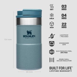 The Neverleak Travel Mug - 0,25 l - blau