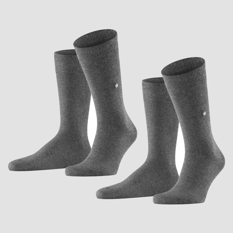 Everyday Mix Socken 2er-Pack - grau - 40-46