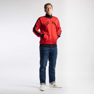 Stade Rennais 1970 Retro Track Top - rot